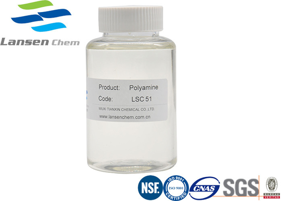 42751-79-1 Polyamine Flocculant Vloeistof de Van kationen van het Quaternair Ammoniumpolymeer 50%