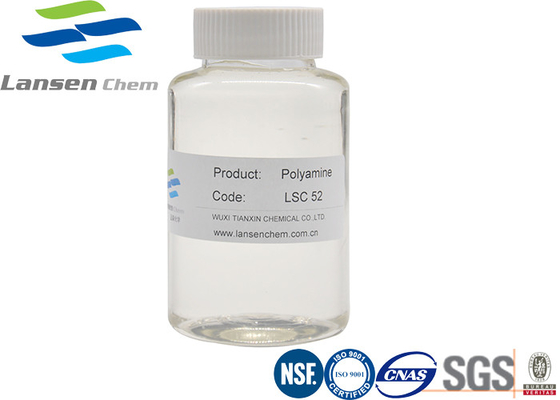 Transparant Colloïdepolyamine Flocculant Polymeer 42751-79-1 Hoog rendement Van kationen