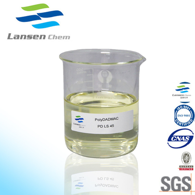 Polyflocculant van het Stevige Inhouds 39-41 Polymeer van Dadmac van het de rioleringswater van de Waterbehandeling de behandelingspolyelectrolyte flocculant