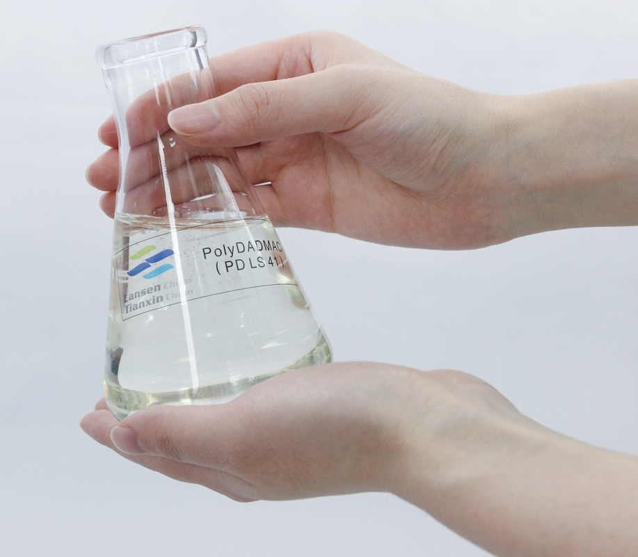 antistatische van de de papierfabrieken chemische kleur van agentenPolydadmac de agentenflocculant bevestigende stollingsmiddelenchemische producten in waterbehandeling