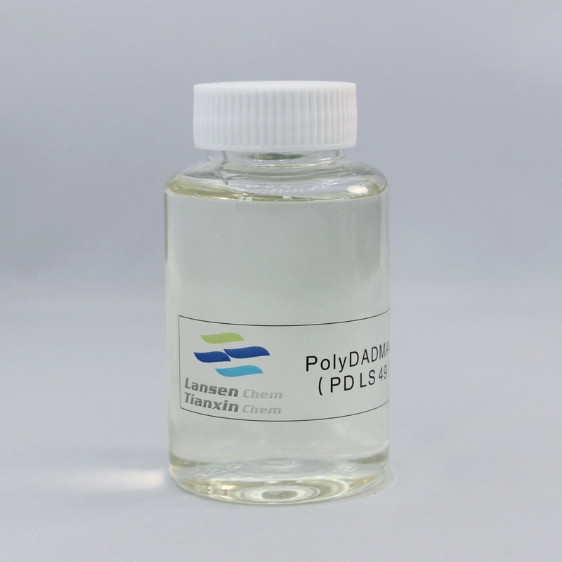 vloeibare dadmac-polymer 40% Polydadmac Ammonium Coagulant Polymer polyDCD organische coagulantia filtratie toepassingen