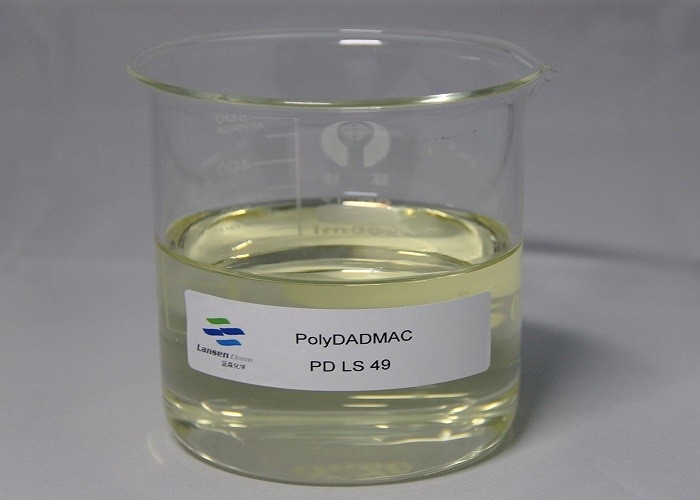 vloeibare dadmac-polymer 40% Polydadmac Ammonium Coagulant Polymer polyDCD organische coagulantia filtratie toepassingen