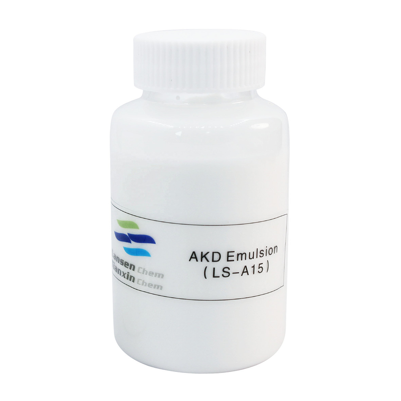 Pulp Interne afmetingsmiddel Papierproductie Chemische hulp Alkyl keten dimer AKD Neutrale afmetingsemulsie