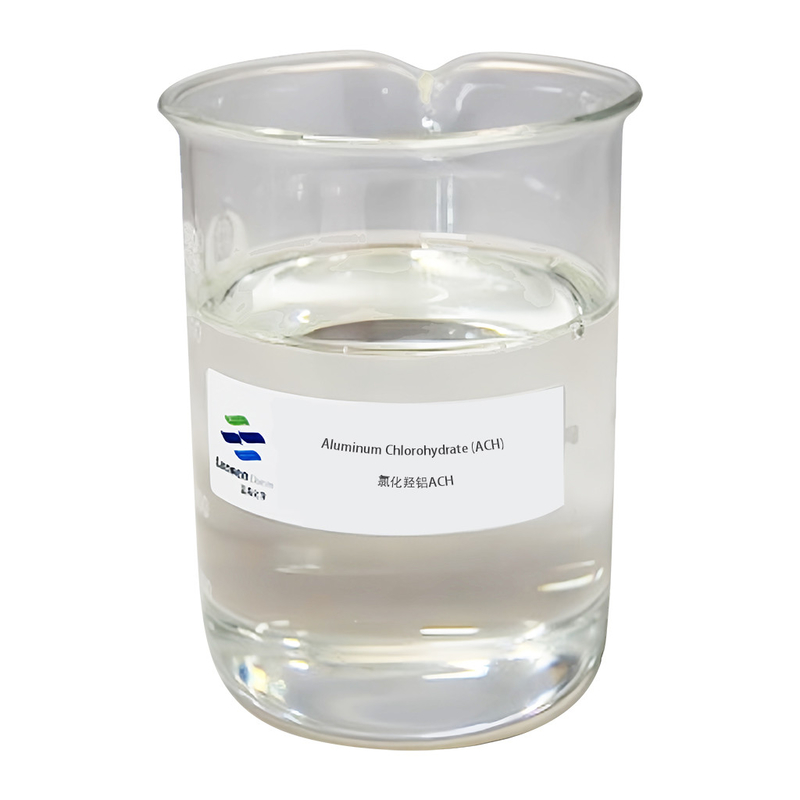 Cosmetische kwaliteit ACH Vloeibare aluminiumchlorhydraat voor de waterbehandeling Dagelijkse chemische industrie Hulpmiddelen chemische ACH