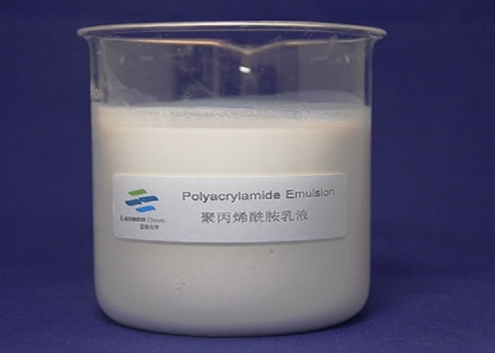 De anionische Pam Polymer Flocculant Polyacrylamide Emulsion-Boring van de Waterzuiveringsinstallatieolie