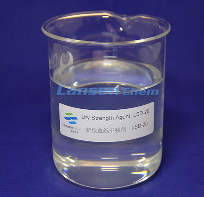 De chemische producten drogen Sterkteagent Transparant Ring Crush Compression Resistance Paper