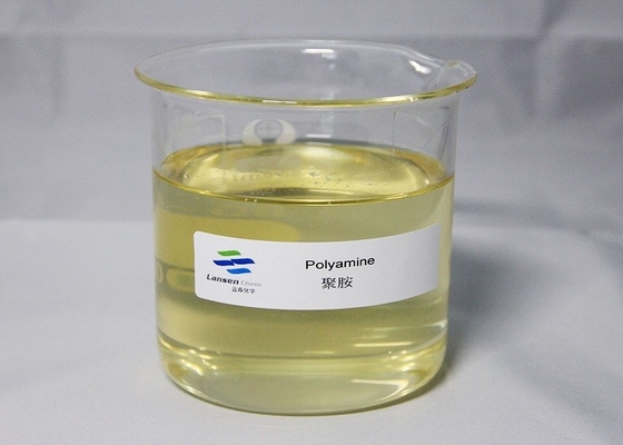 Het Polymeer50% gele Polyamine van quaternair Ammoniumcas no 42751-79-1 Flocculant Van kationen