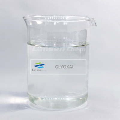 De Agent Glyoxal 40% van de vezelbehandeling voor de Textielindustrie Organische Synthetische Dringende Eindigende Agent