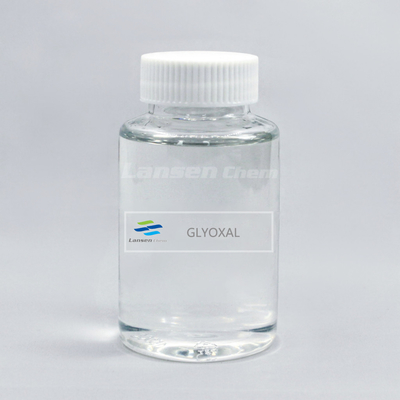 De Agent Glyoxal 40% van de vezelbehandeling voor de Textielindustrie Organische Synthetische Dringende Eindigende Agent