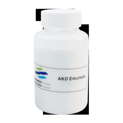 Papierproductie Oppervlakte afmetingsmiddel AKD Alkylketen dimer Neutrale emulsie met goede oplosbaarheid