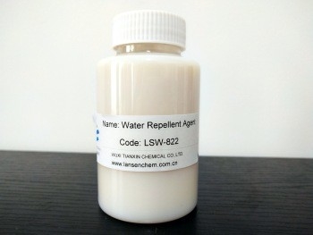 Waterdichte de Stof van de Water Afstotende Agent Melkachtige Witte Vloeibare het Drogen Temperatuur 110 – 130 °C