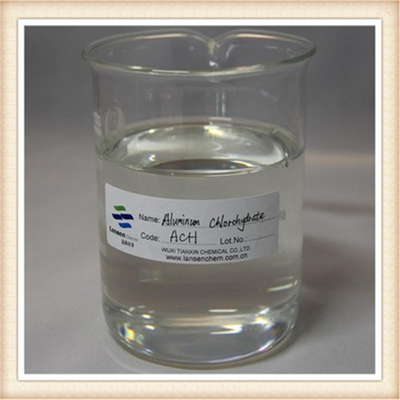 Het in water oplosbare Vloeibare Poeder CAS van Aluminiumchlorohydrate ACH 12042-91-0 die Chemische producten van de Waterreiniging worden gebruikt om water te zuiveren