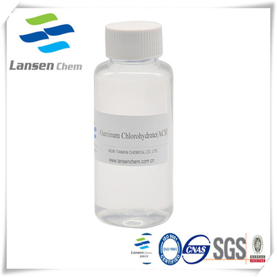 Het Poeder Hoge Al2O3 van Chlorohydrate ACH van het chemische productenaluminium Vloeibare de Reinigings Textielhelper van het Viscositeitswater