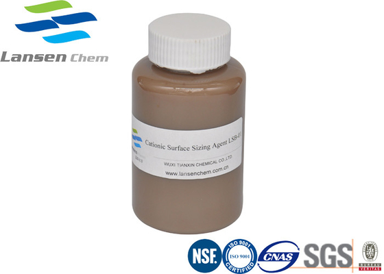 De Hulpsterkte van kationen van Polymeersae surface sizing agent chemical van Document